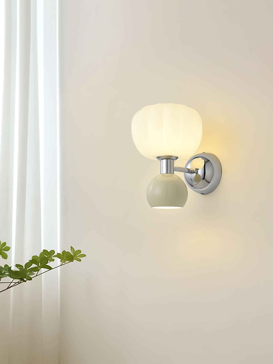 Erraeiel Métal 16cm Blanc LED