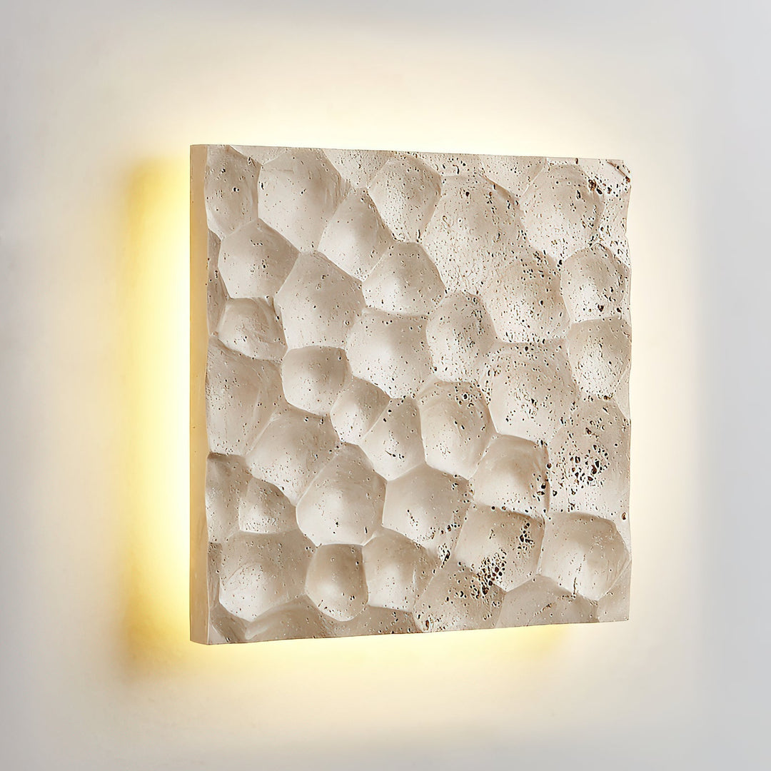 Vedoreth Applique Murale En Travertin à Panneau De Créativité Individuelle - Neutralighting