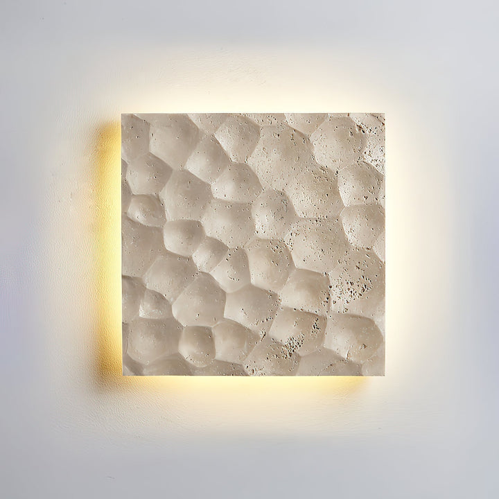 Vedoreth Applique Murale En Travertin à Panneau De Créativité Individuelle - Neutralighting
