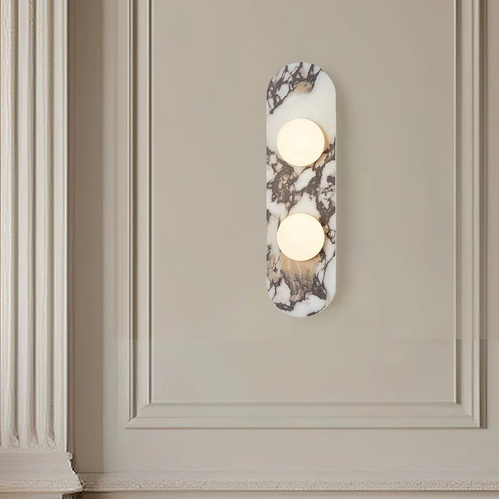 Covelyra Applique Murale En Marbre Et Verre Minimaliste Moderne - Neutralighting