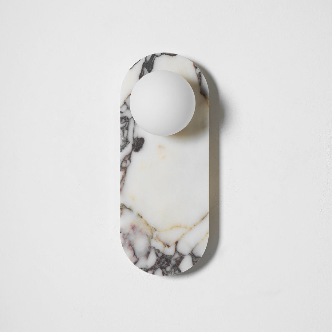 Covelyra Applique Murale En Marbre Et Verre Minimaliste Moderne - Neutralighting