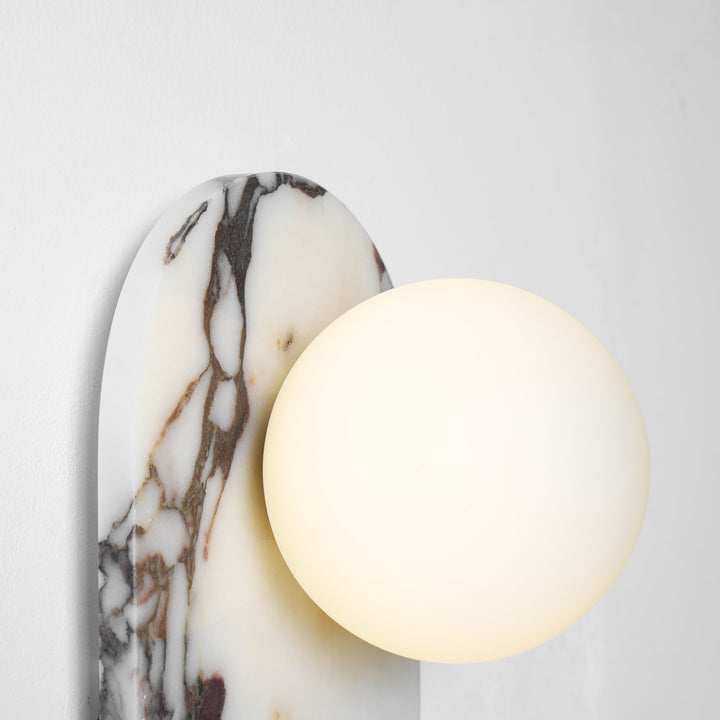 Covelyra Applique Murale En Marbre Et Verre Minimaliste Moderne - Neutralighting