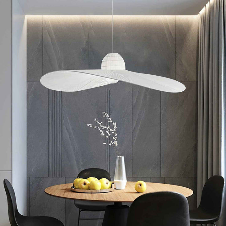 Moire Hat Lampe Pendante Tissu Plissé Moderne - Neutralighting