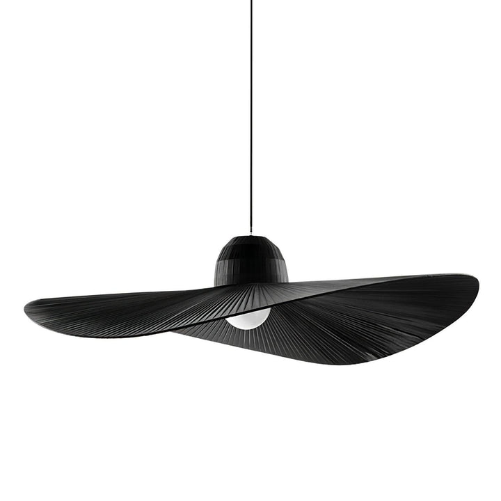 Moire Hat Lampe Pendante Tissu Plissé Moderne - Neutralighting