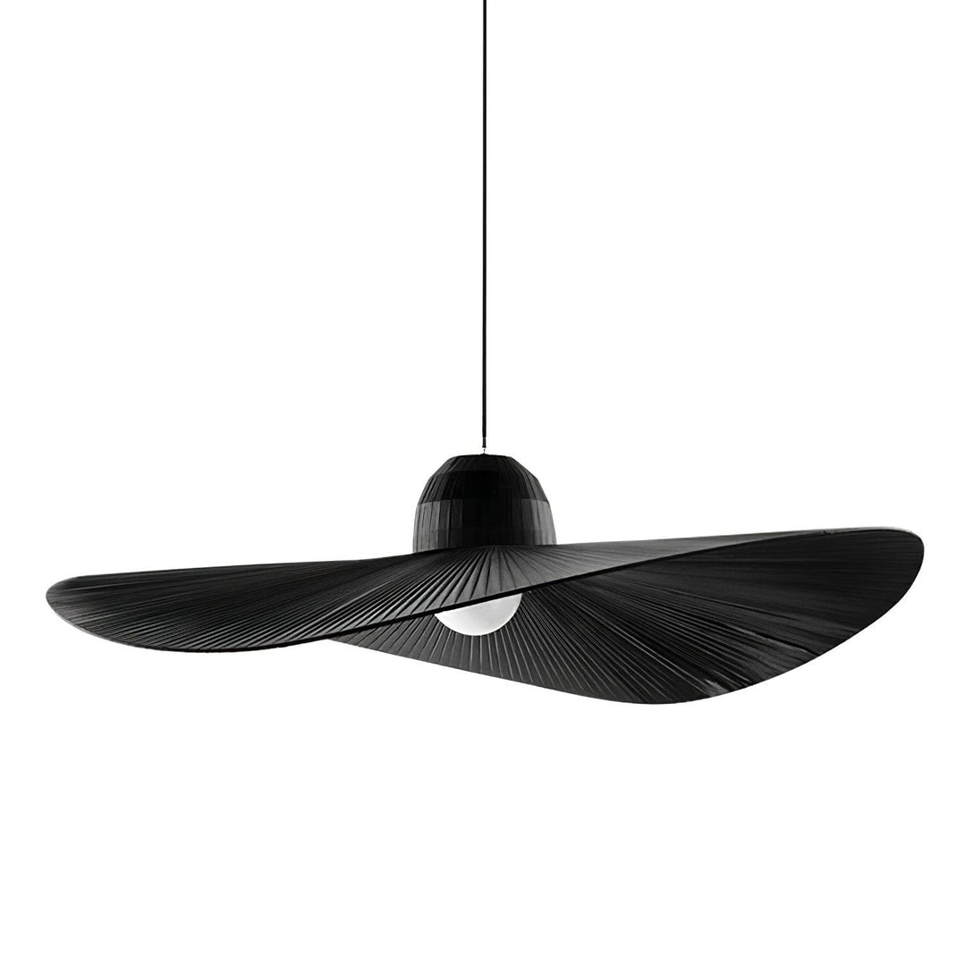 Moire Hat Lampe Pendante Tissu Plissé Moderne - Neutralighting