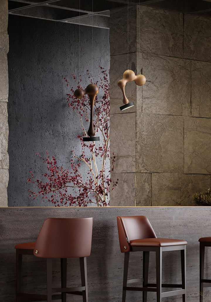 Drovia Lampe Pendante en Bois Moderne - Neutralighting