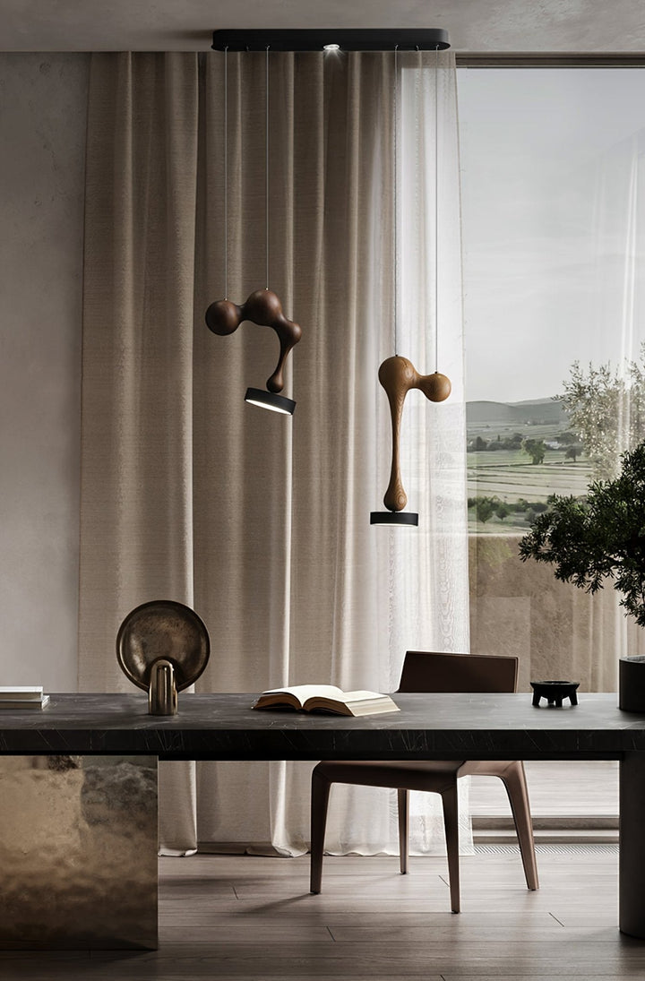Drovia Lampe Pendante en Bois Moderne - Neutralighting
