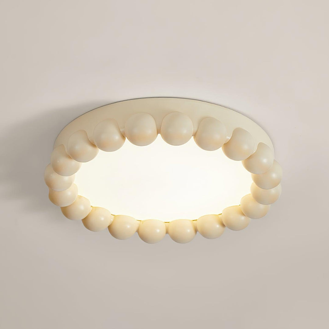 Solara Plafonnier Résine Bulle Rond Ludique Doux - Neutralighting