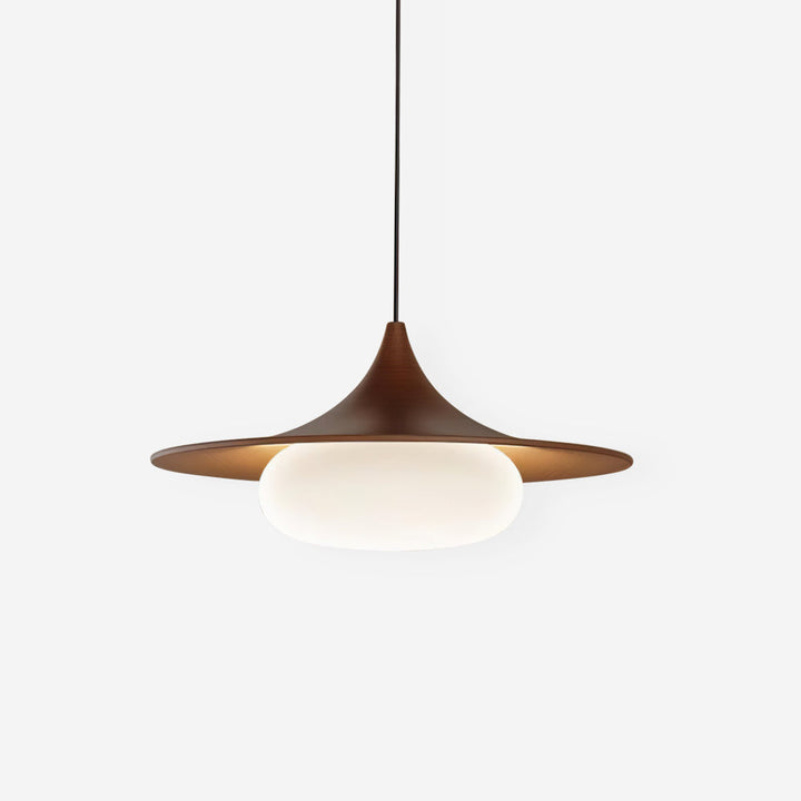 Ovelis Lampe Suspension avec Plafonnier en Bois - Neutralighting