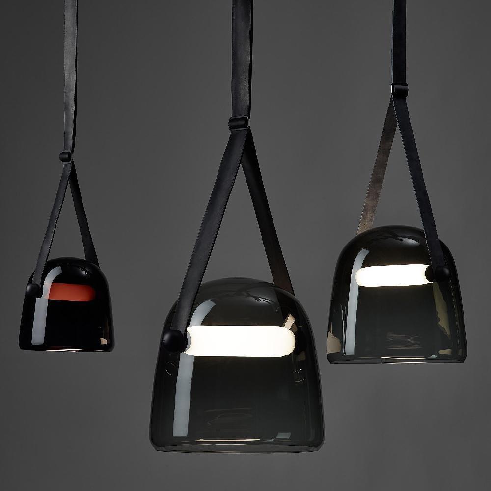 Averisce Suspension Industrielle en Cuir - Neutralighting
