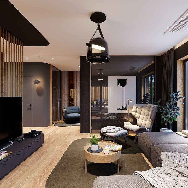 Lampe sce en Verre – Design Contemporain