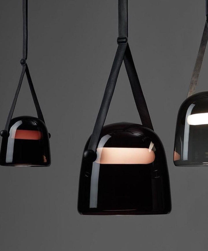 Averisce Suspension Industrielle en Cuir - Neutralighting