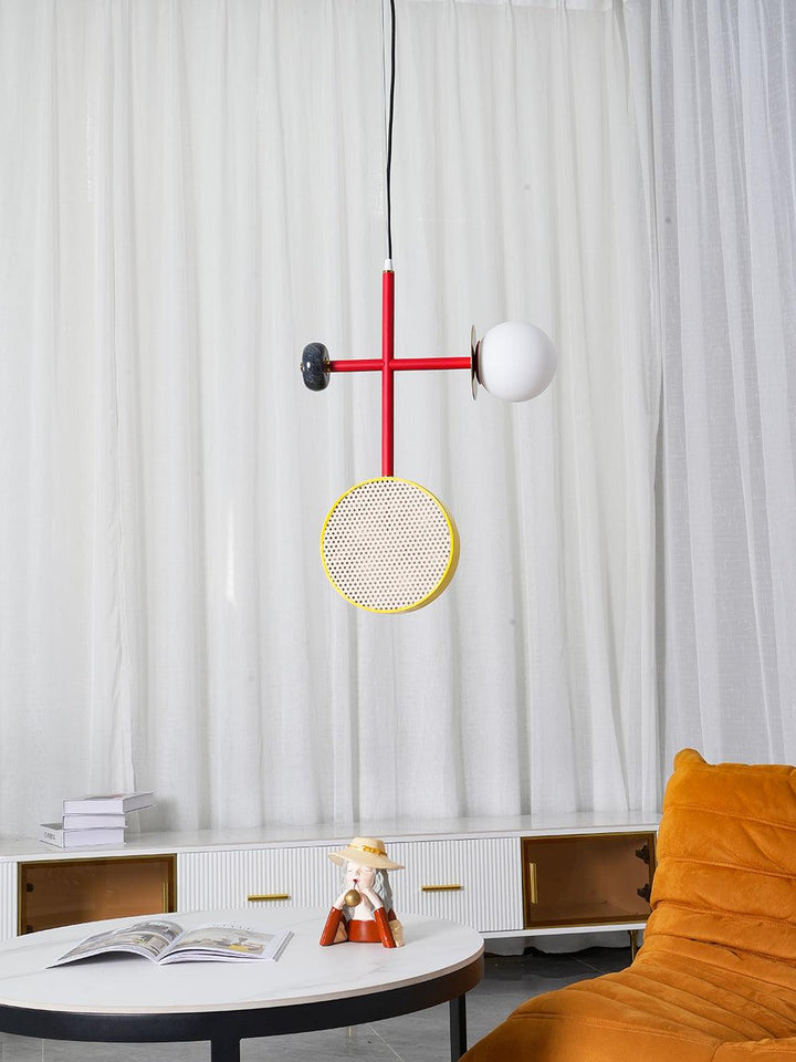 Circa Lampe Suspendue en Verre Vintage - Neutralighting
