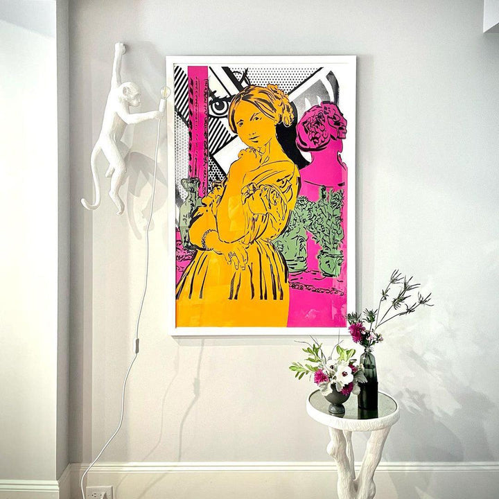 Acoustic Art Unique Singe Résine Applique Murale - Neutralighting