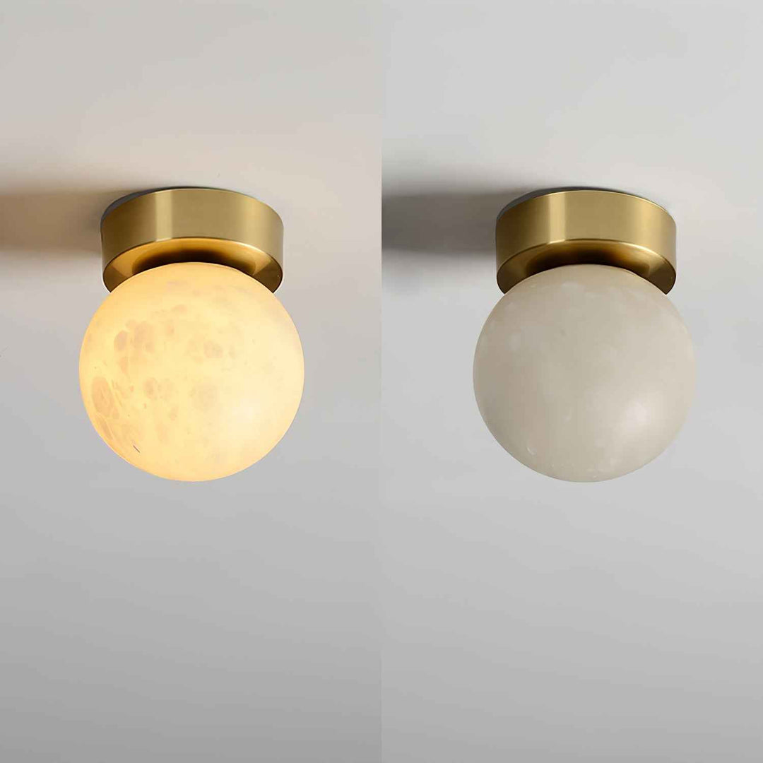 Otheyra Laiton 15cm Blanc LED