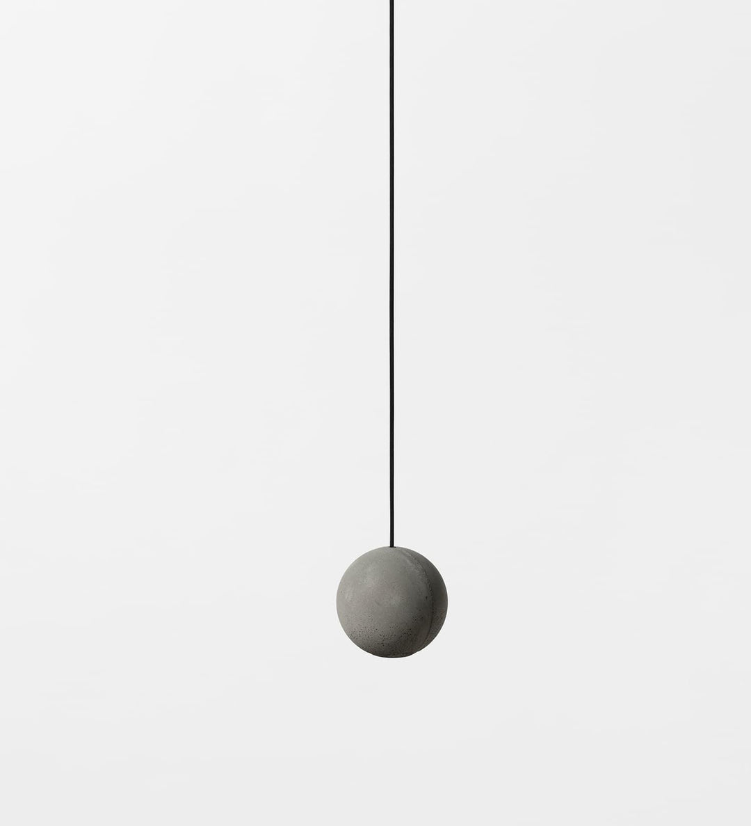 Solara Suspension Sphère en Béton Lune Minimaliste - Neutralighting