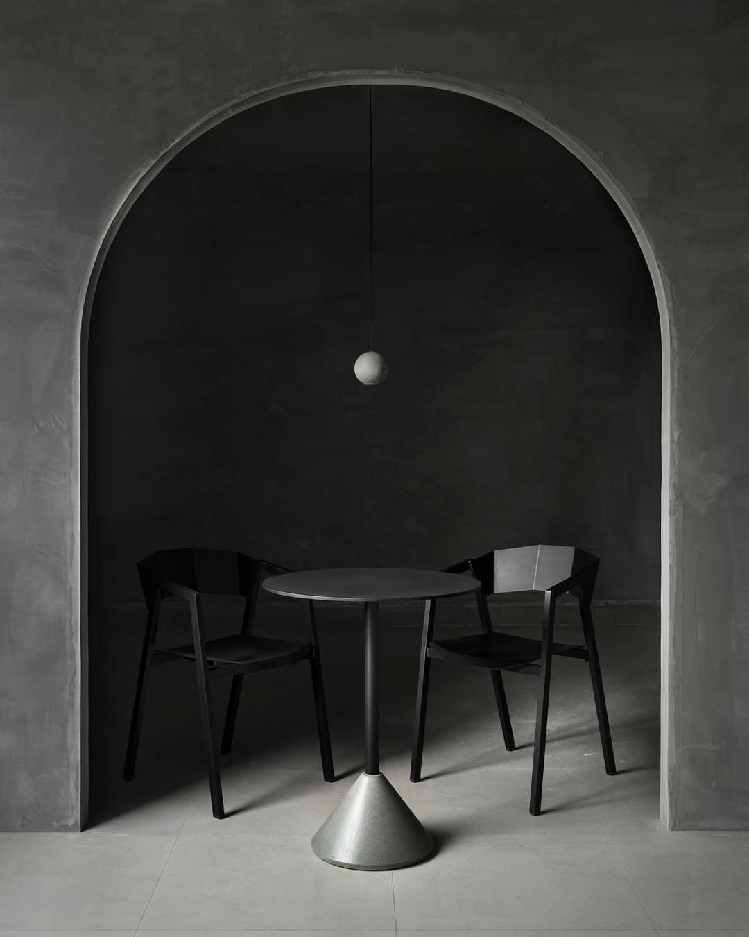 Solara Suspension Sphère en Béton Lune Minimaliste - Neutralighting