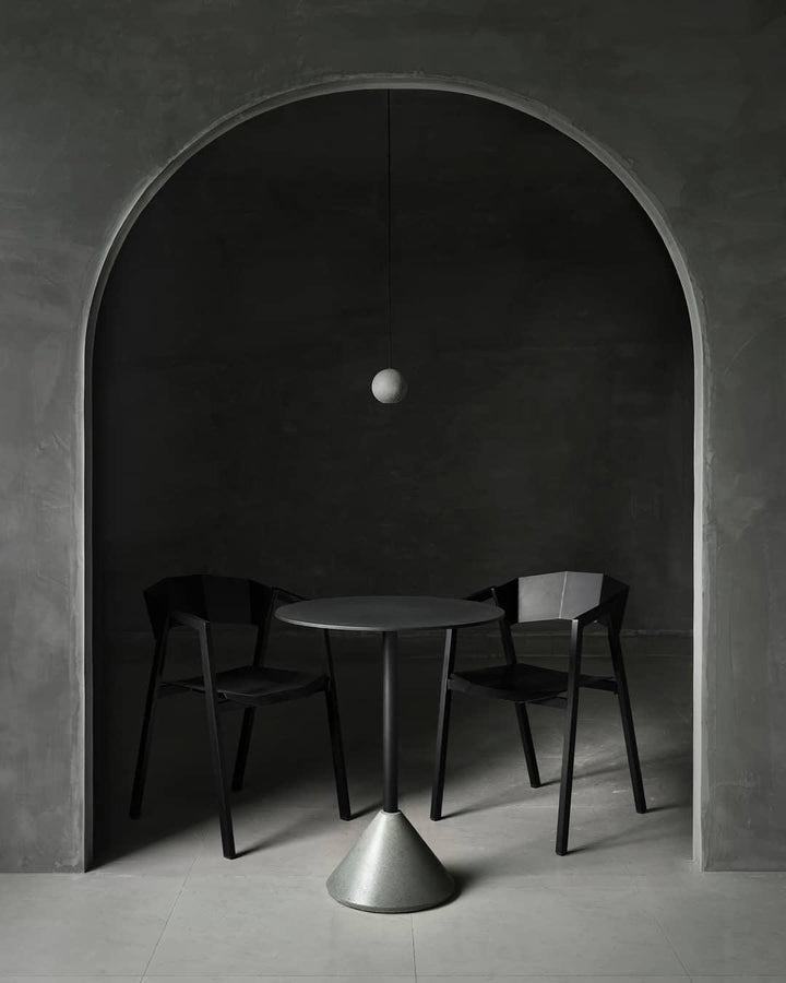 Solara Suspension Sphère en Béton Lune Minimaliste - Neutralighting