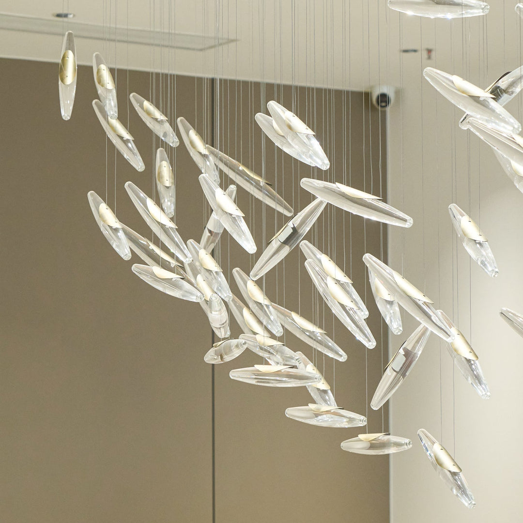 Armira Chandelier en Verre de Luxe - Neutralighting