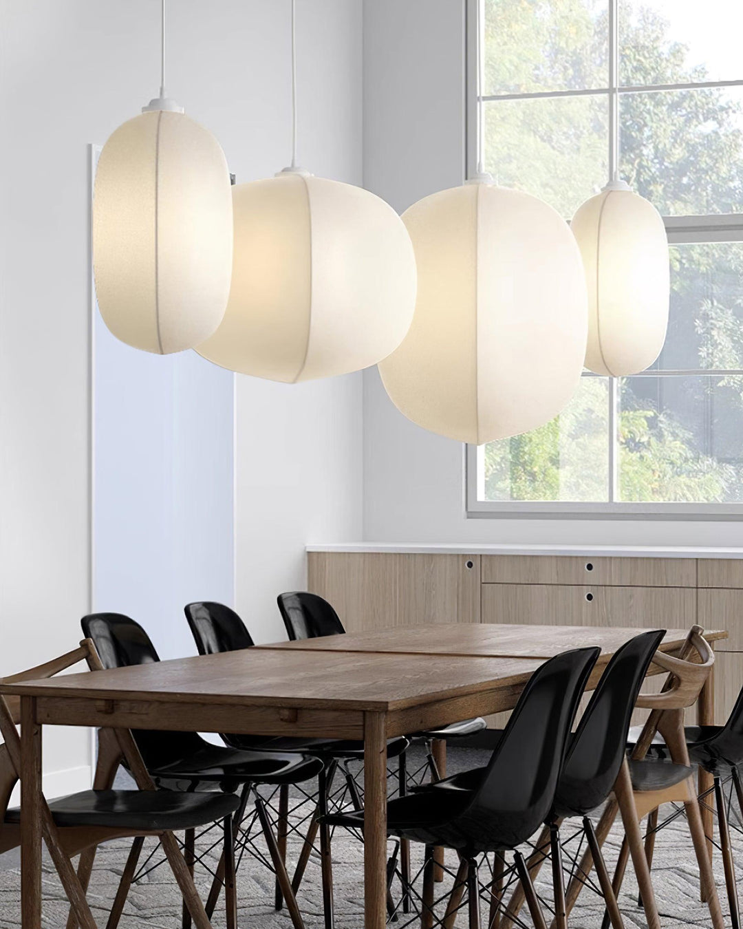 Lumora Lampe Pendante Minimaliste en Polymère - Neutralighting