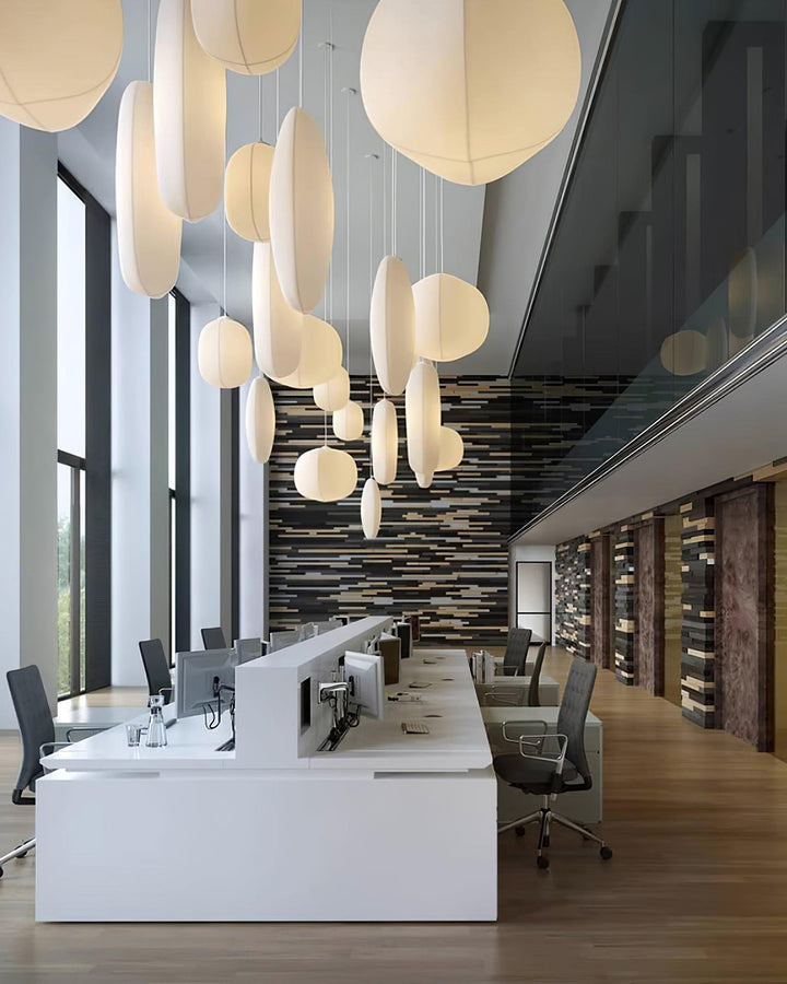 Lumora Lampe Pendante Minimaliste en Polymère - Neutralighting