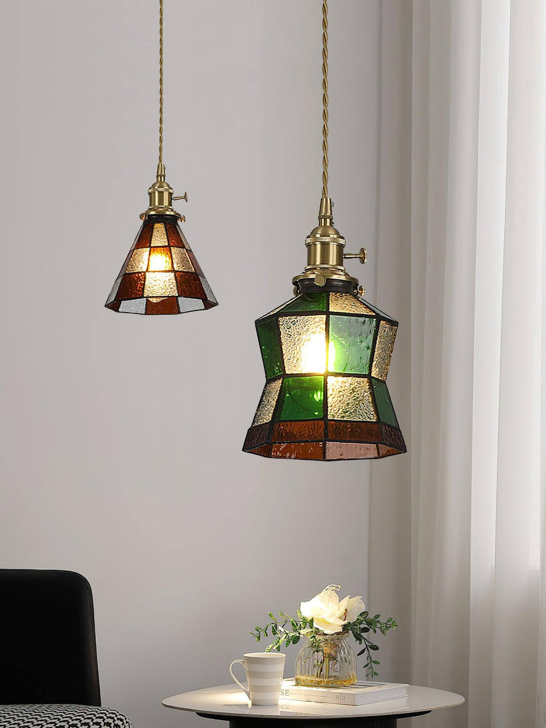 Solviace Suspension Luxueuse en Laiton - Neutralighting