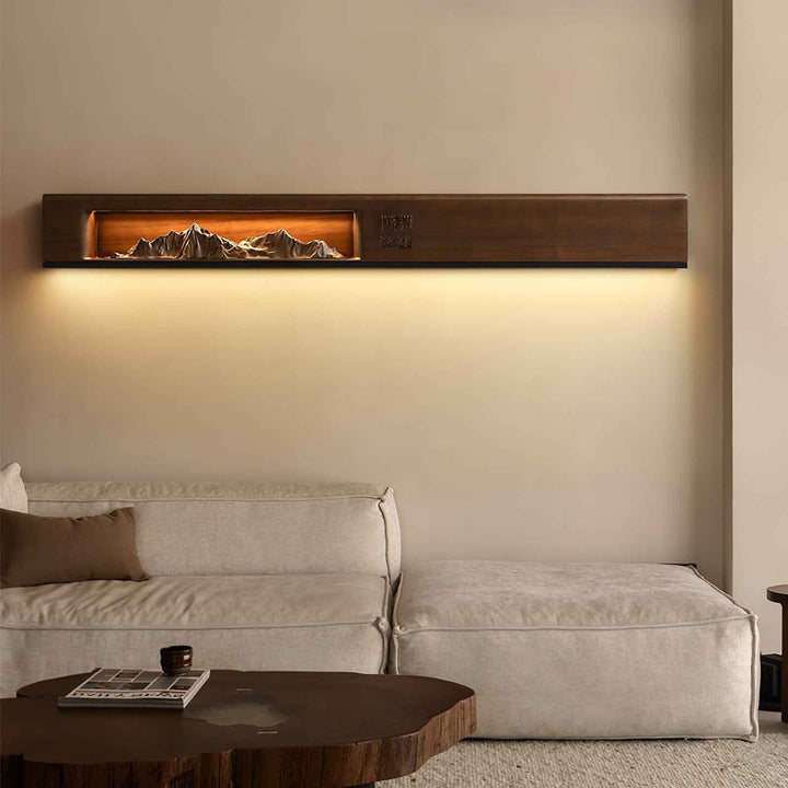 Matthew Acrylique 120cm Noir LED