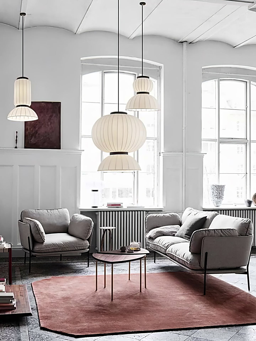 Eurzorion Soie Lanterne Suspension Lumière - Neutralighting