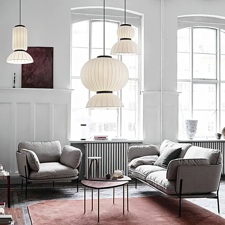 Eurzorion Soie Lanterne Suspension Lumière - Neutralighting
