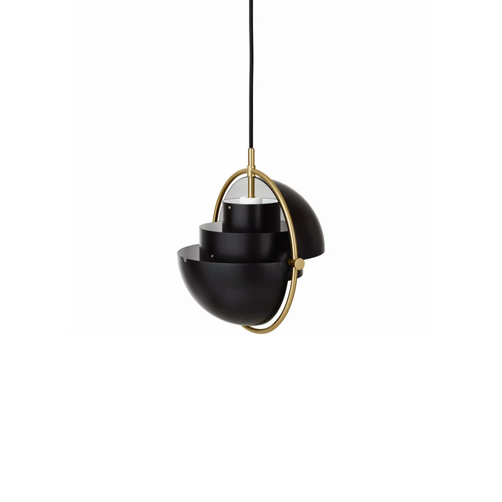 Lustra Lampe Pendante Boule Déformée Dorée - Neutralighting