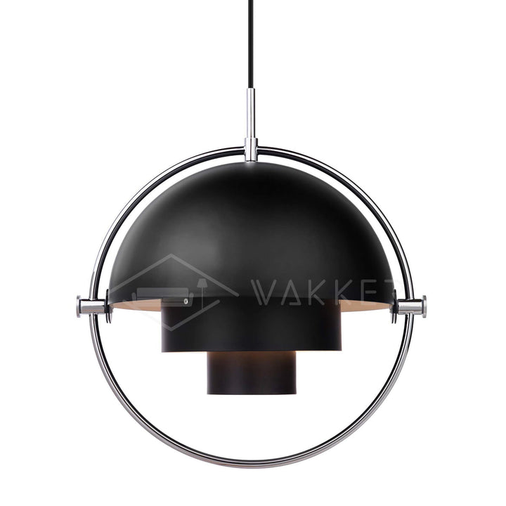 Lustra Lampe Pendante Boule Déformée Dorée - Neutralighting