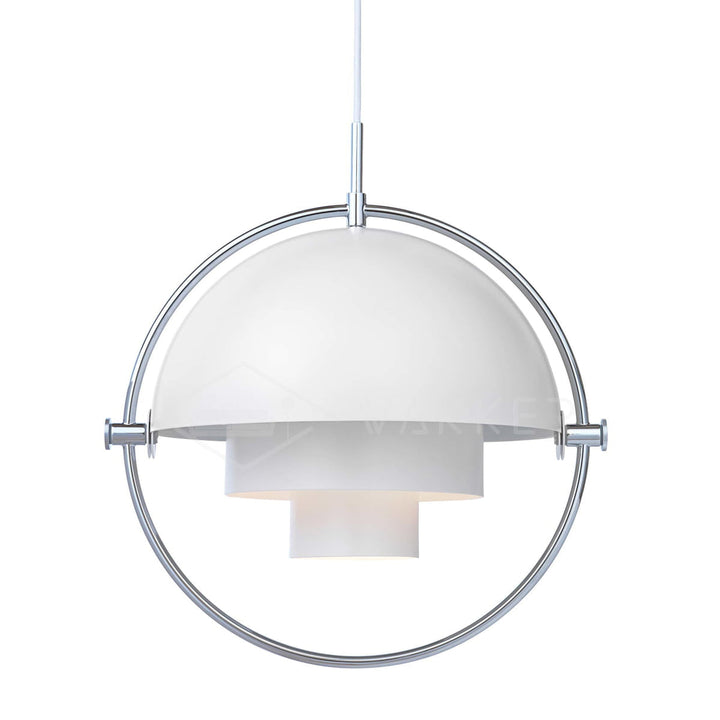Lustra Lampe Pendante Boule Déformée Dorée - Neutralighting