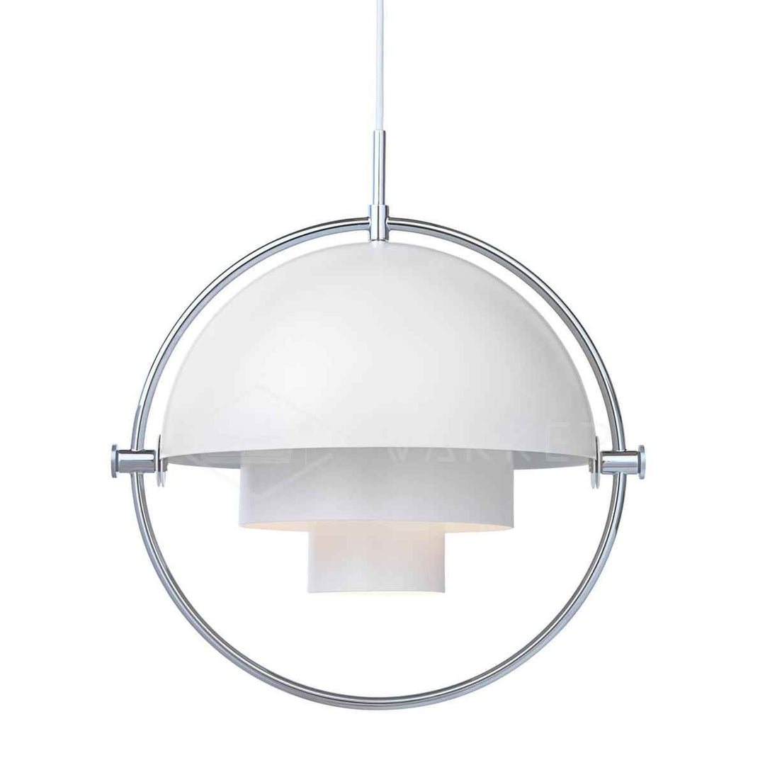 Lustra Lampe Pendante Boule Déformée Dorée - Neutralighting