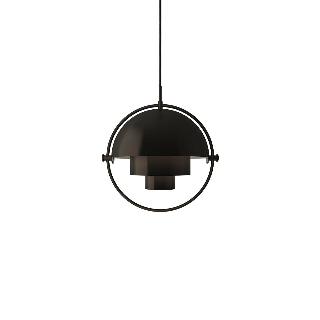 Lustra Lampe Pendante Boule Déformée Dorée - Neutralighting