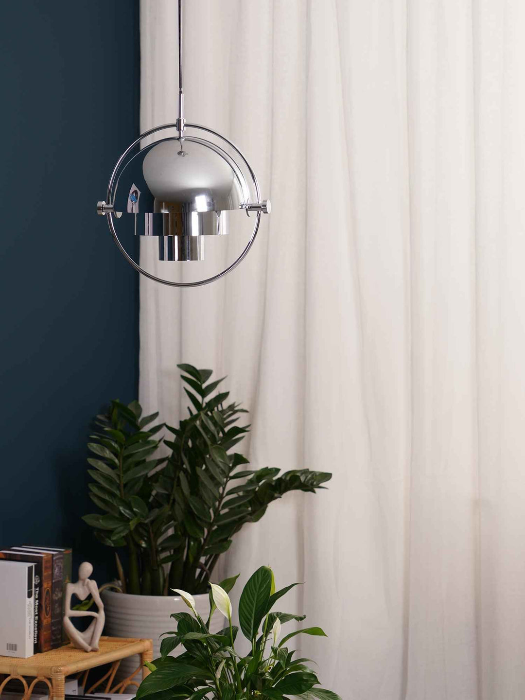 Lustra Lampe Pendante Boule Déformée Dorée - Neutralighting