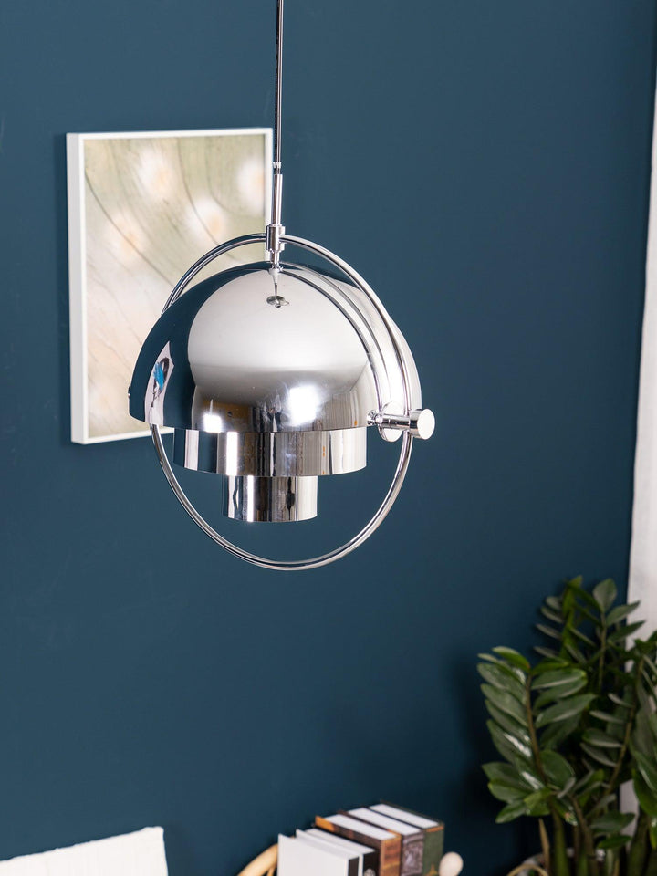 Lustra Lampe Pendante Boule Déformée Dorée - Neutralighting