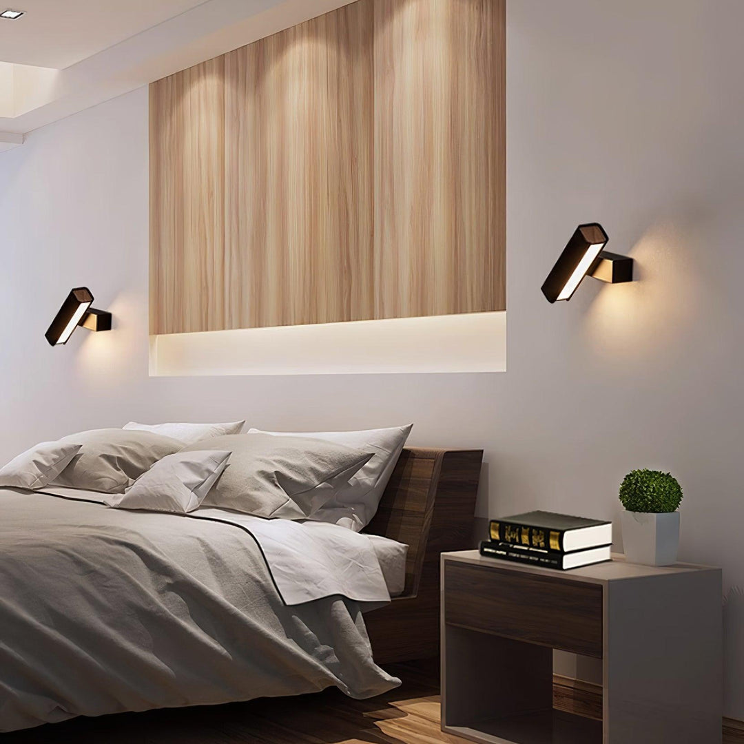Cadence Applique murale réglable en aluminium pour chambre à coucher et salon - Neutralighting