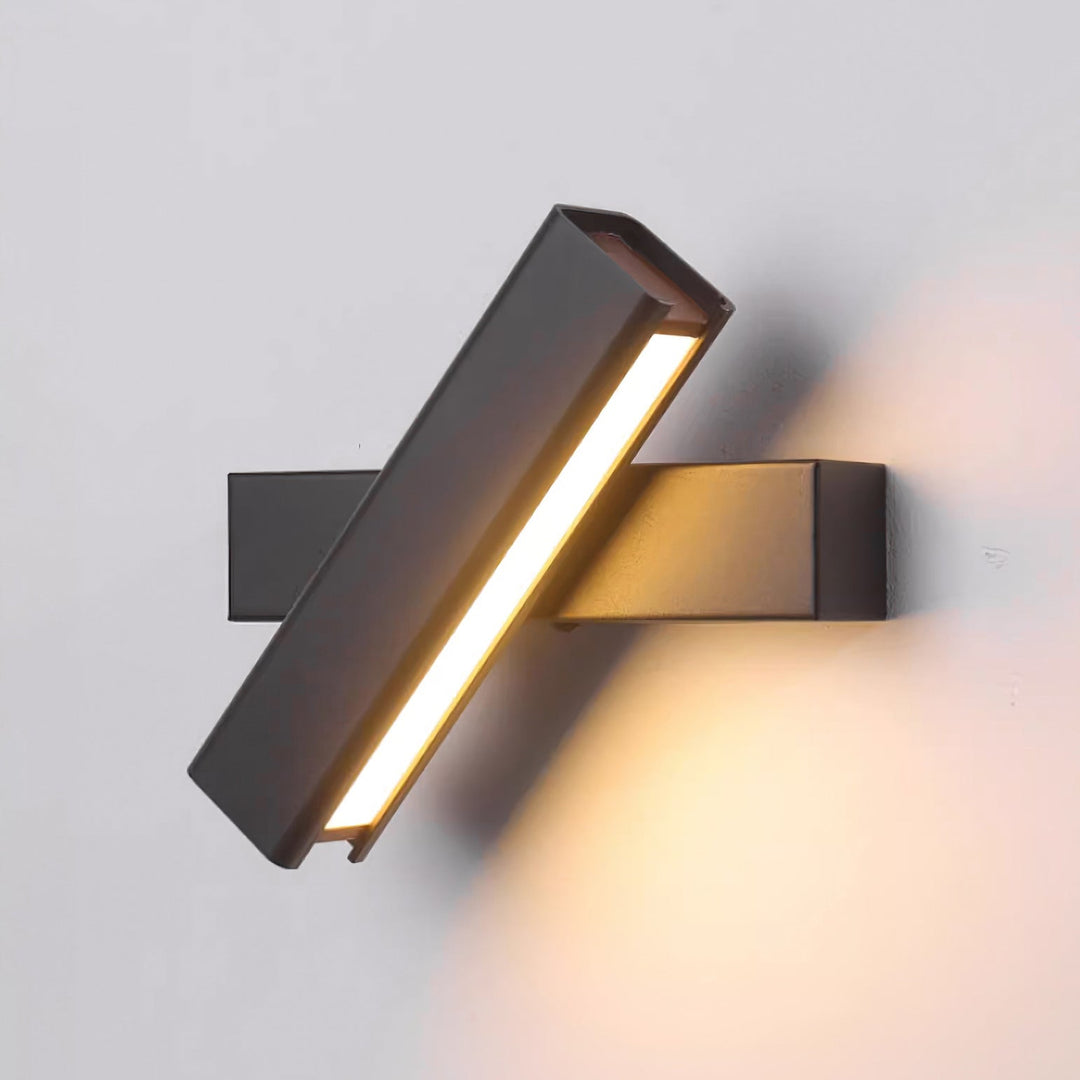 Olvynora Applique Murale Bois Minimaliste Rotative - Neutralighting