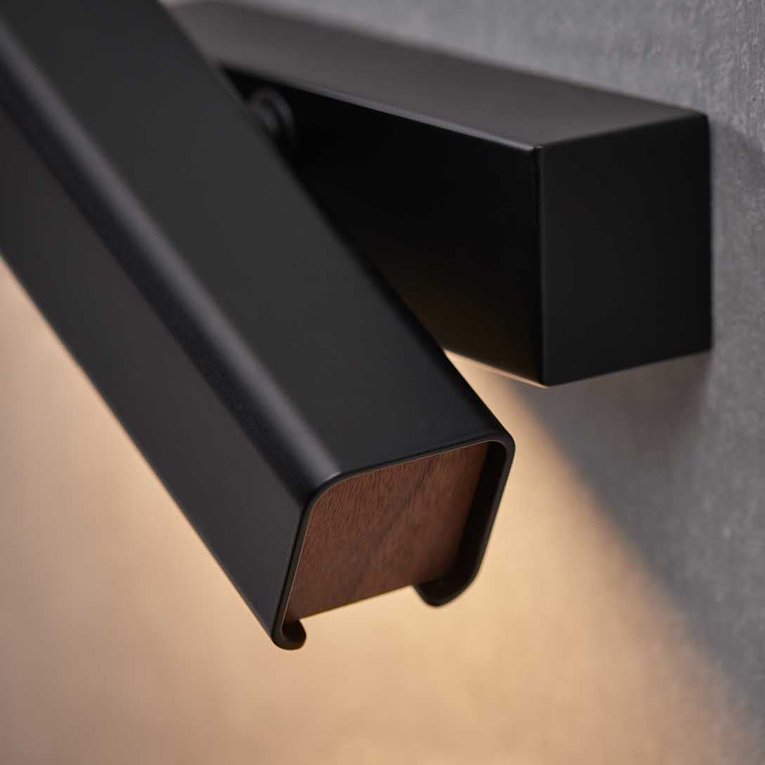 Olvynora Applique Murale Bois Minimaliste Rotative - Neutralighting