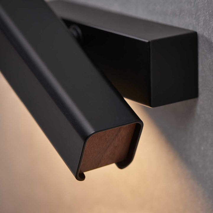 Olvynora Applique Murale Bois Minimaliste Rotative - Neutralighting