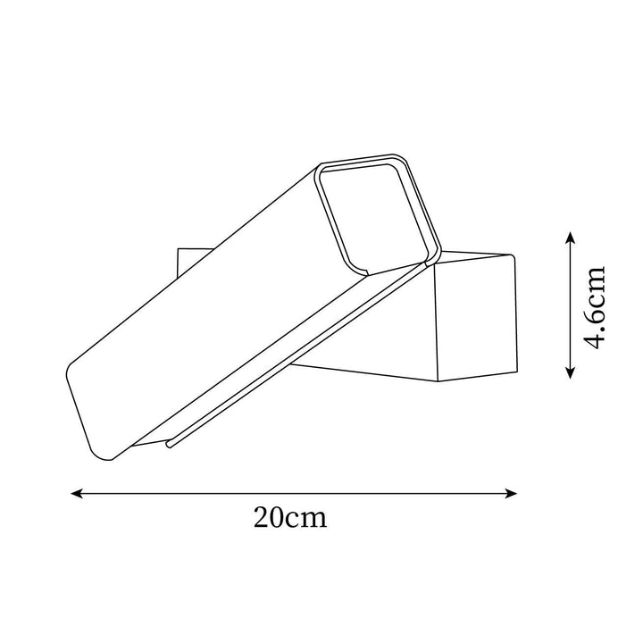 Cadence Applique murale réglable en aluminium pour chambre à coucher et salon - Neutralighting