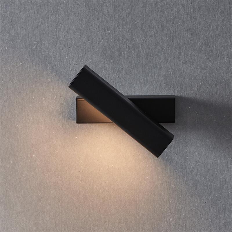 Olvynora Applique Murale Bois Minimaliste Rotative - Neutralighting