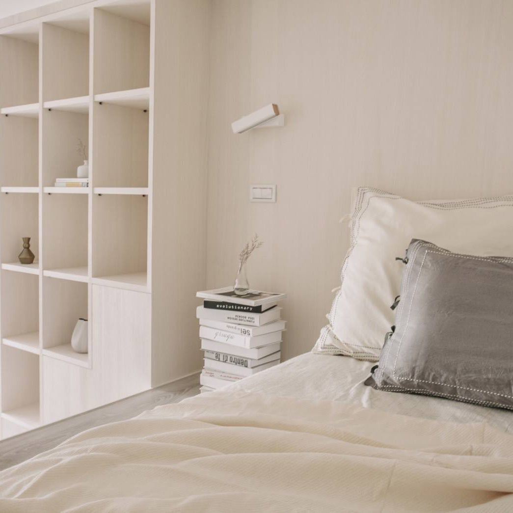 Olvynora Applique Murale Bois Minimaliste Rotative - Neutralighting