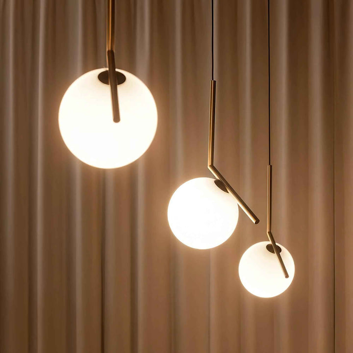 Linea Lampe Suspension Verre - Neutralighting