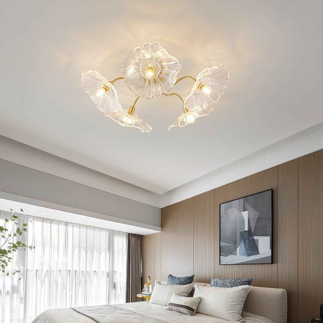 Plafonnier Ryne Verre LED