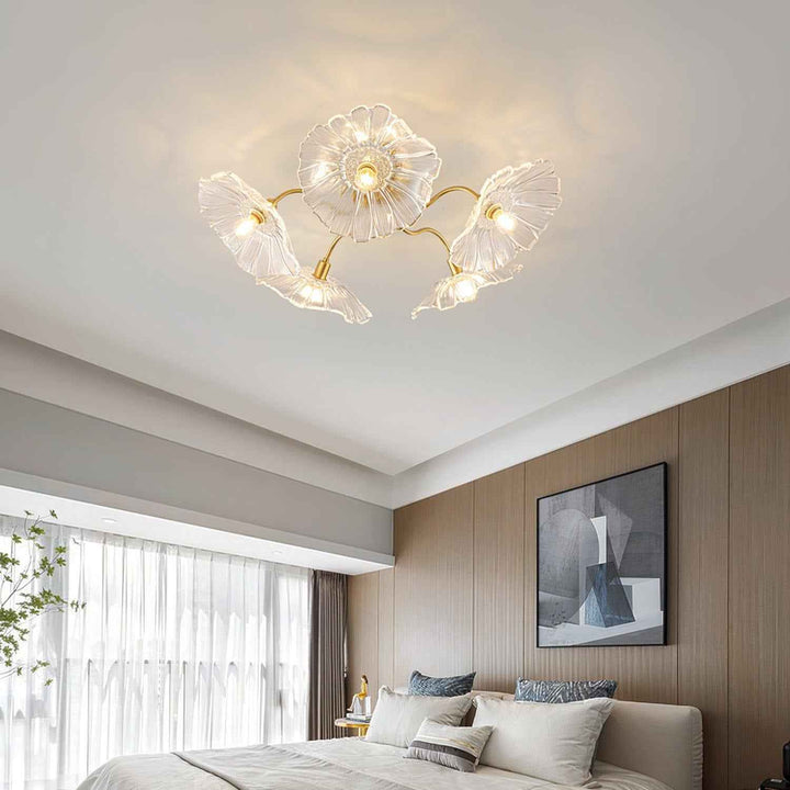 Plafonnier Ryne Verre LED