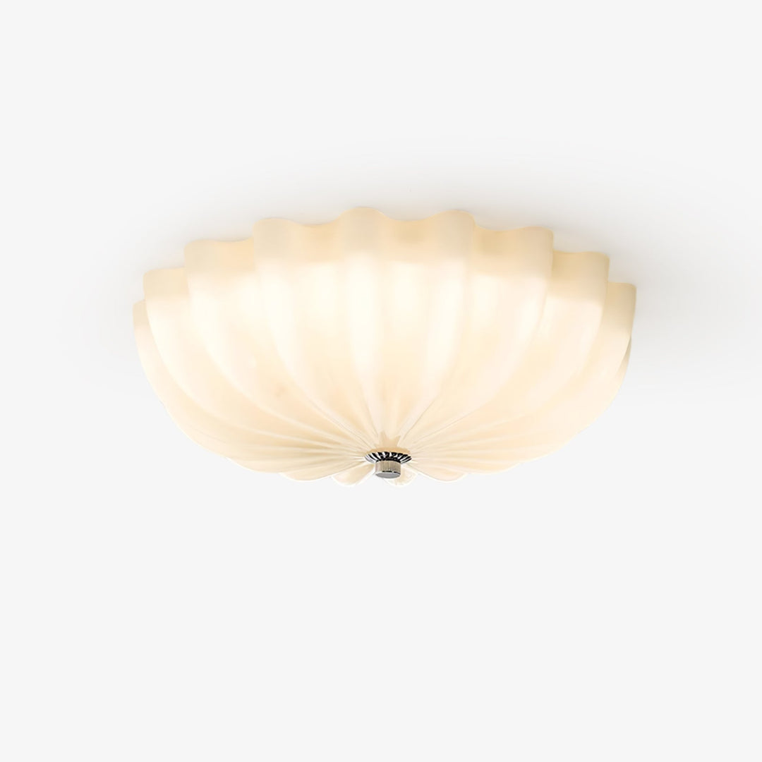 Aurora Ceiling Lamp Murano Blown Glass Shell Inspired - Neutralighting