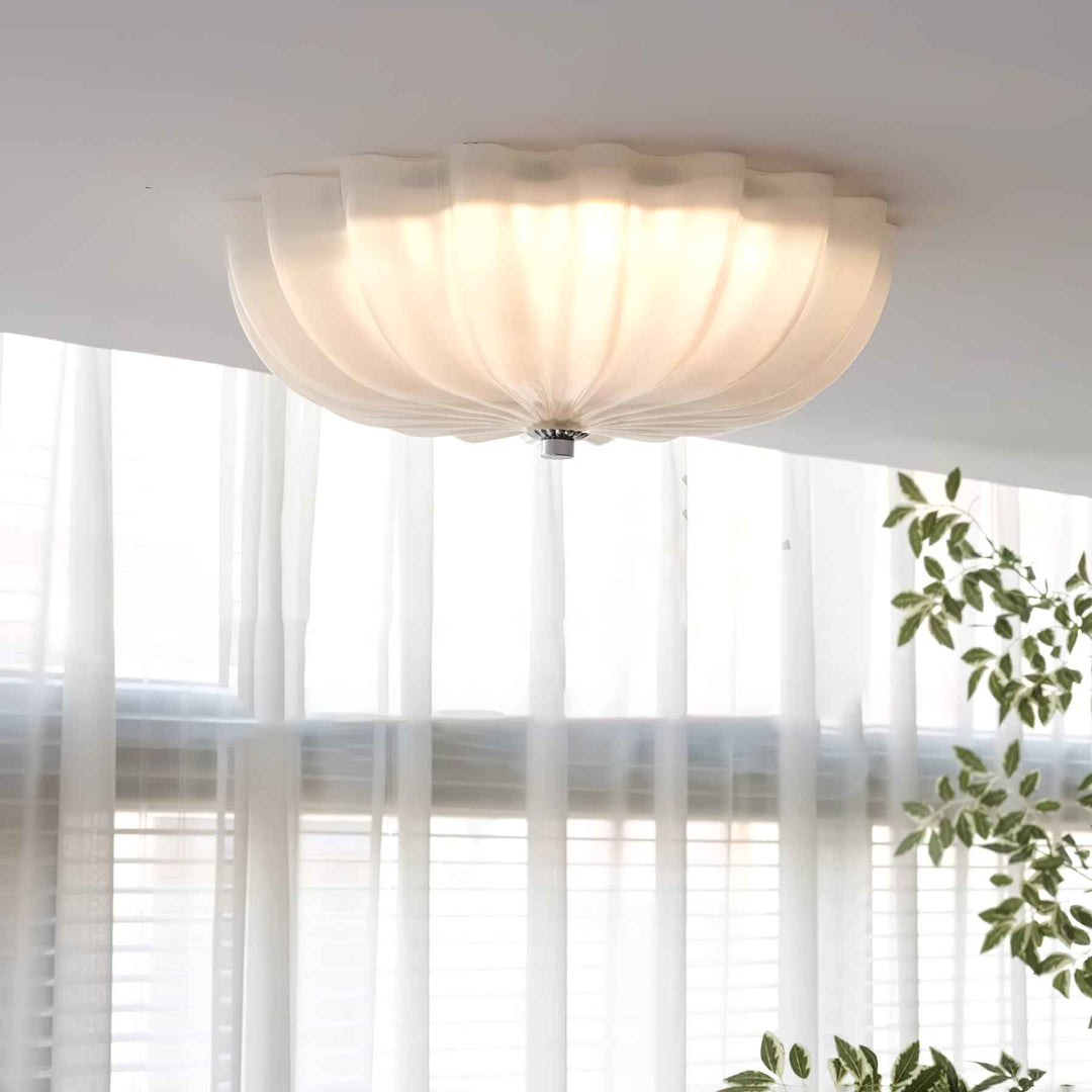 Plafonnier Wyna Verre LED