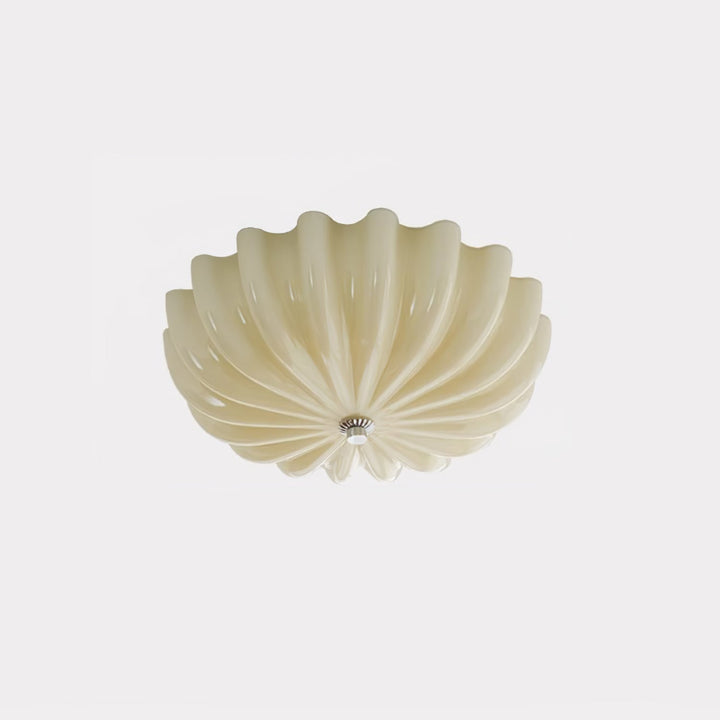 Aurora Ceiling Lamp Murano Blown Glass Shell Inspired - Neutralighting