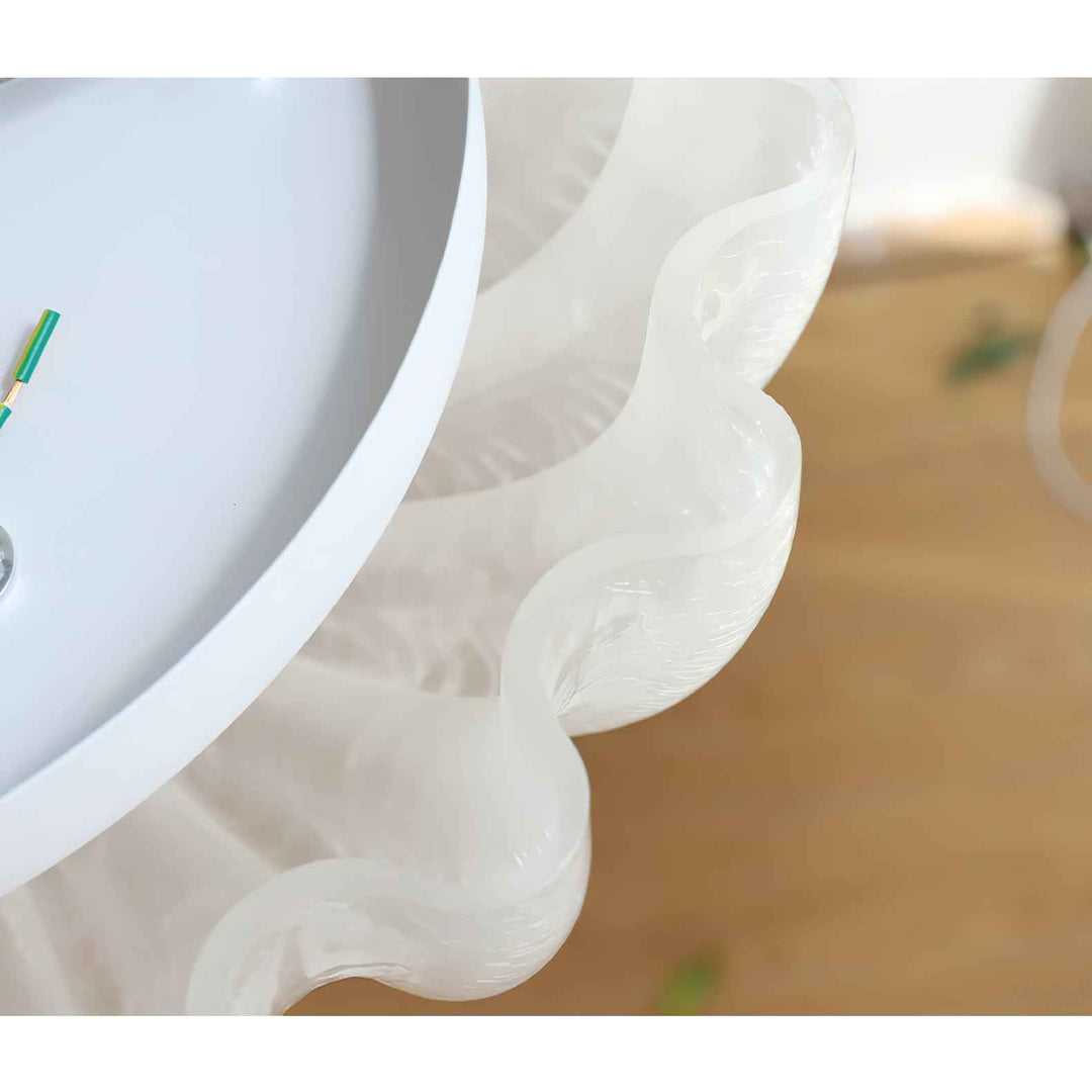 Aurora Verre 45cm Beige LED 24W